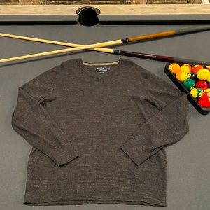 Grayers Mercer Thermal Stitch V Neck Sweater